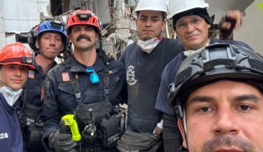 Retired Queens firefighter returns to rescue work after devastating earthquake in Colombia — Queens Daily Eagle