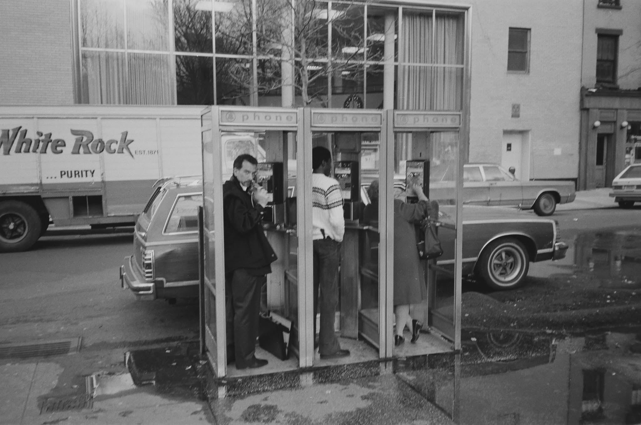 W. 4th St off Sixth Ave. 1983. Photo (c) Jeff Rothstein