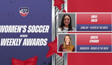 CUNYAC Women's Soccer Weekly Report 10/19/26