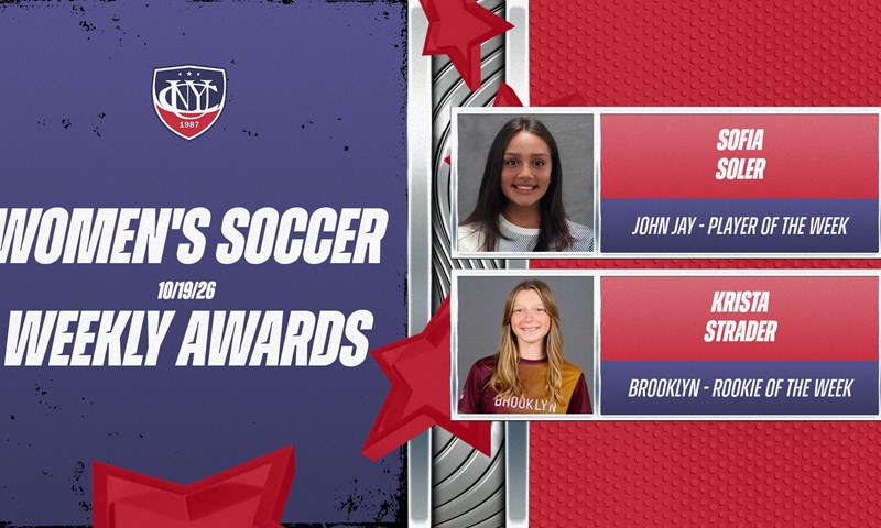 CUNYAC Women's Soccer Weekly Report 10/19/26
