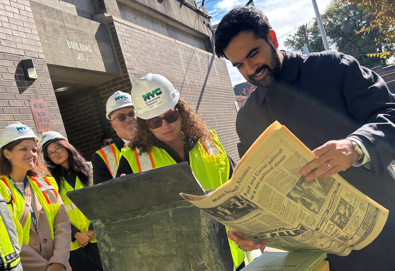 Mamdani time capsule visit Wednesday, Oct. 21, 2026