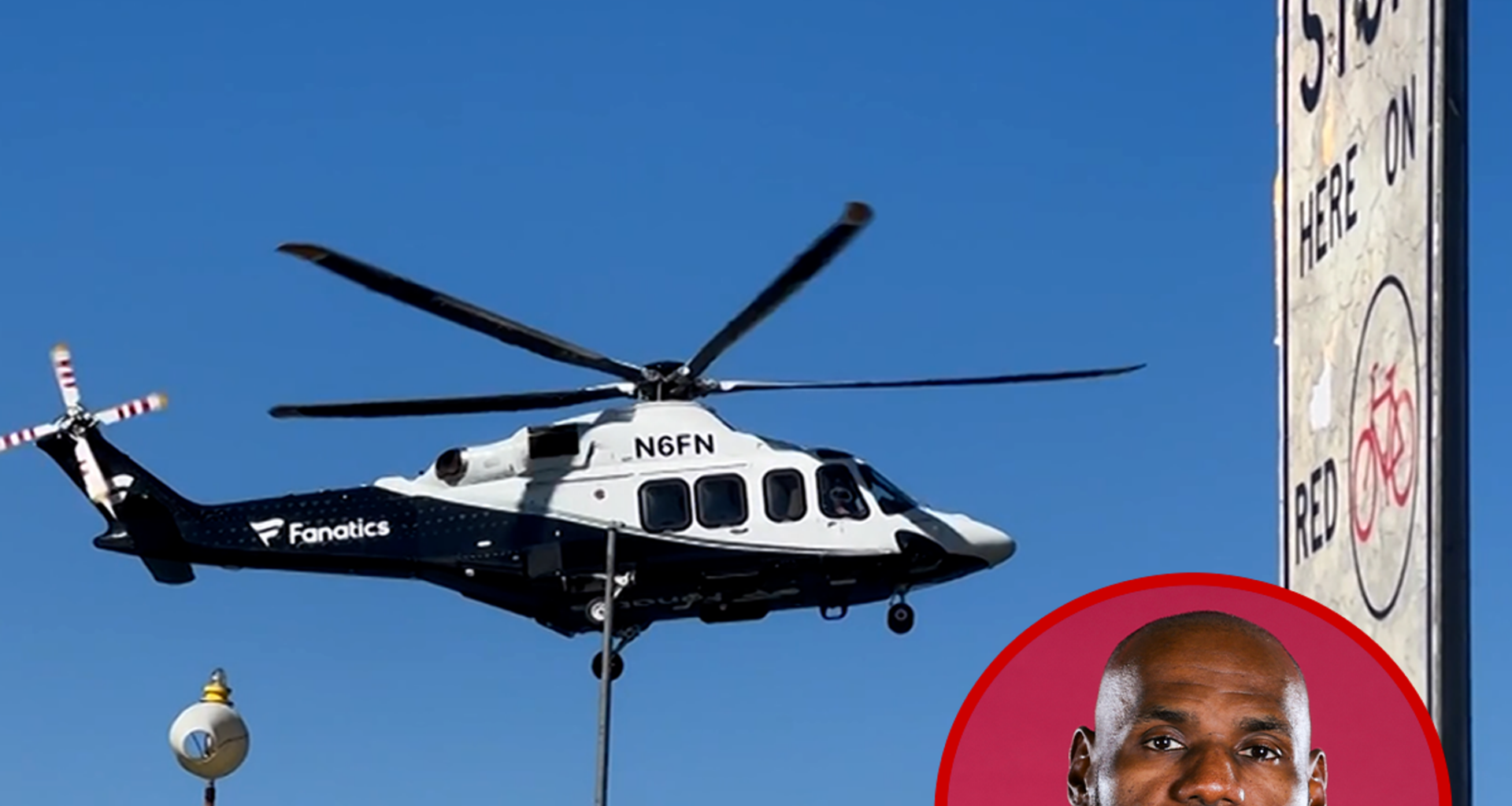 LeBron James Commutes Back to NYC Via Helicopter After Philly Scrimmage