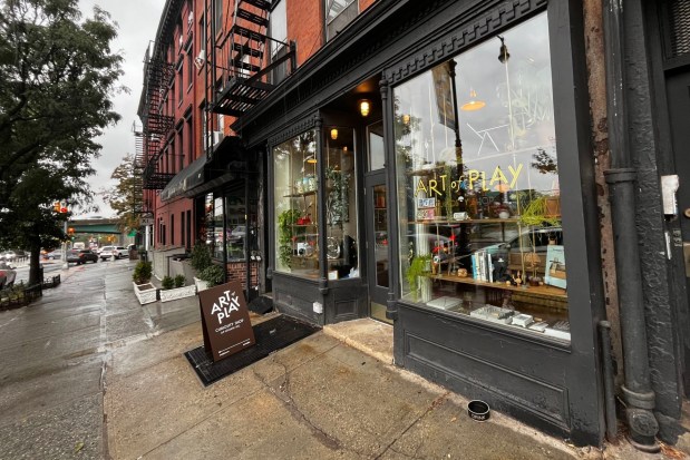 Art of Play on Atlantic Ave. in Brooklyn sells eclectic games, puzzles, home goods, books, gift items, and collectible playing cards.