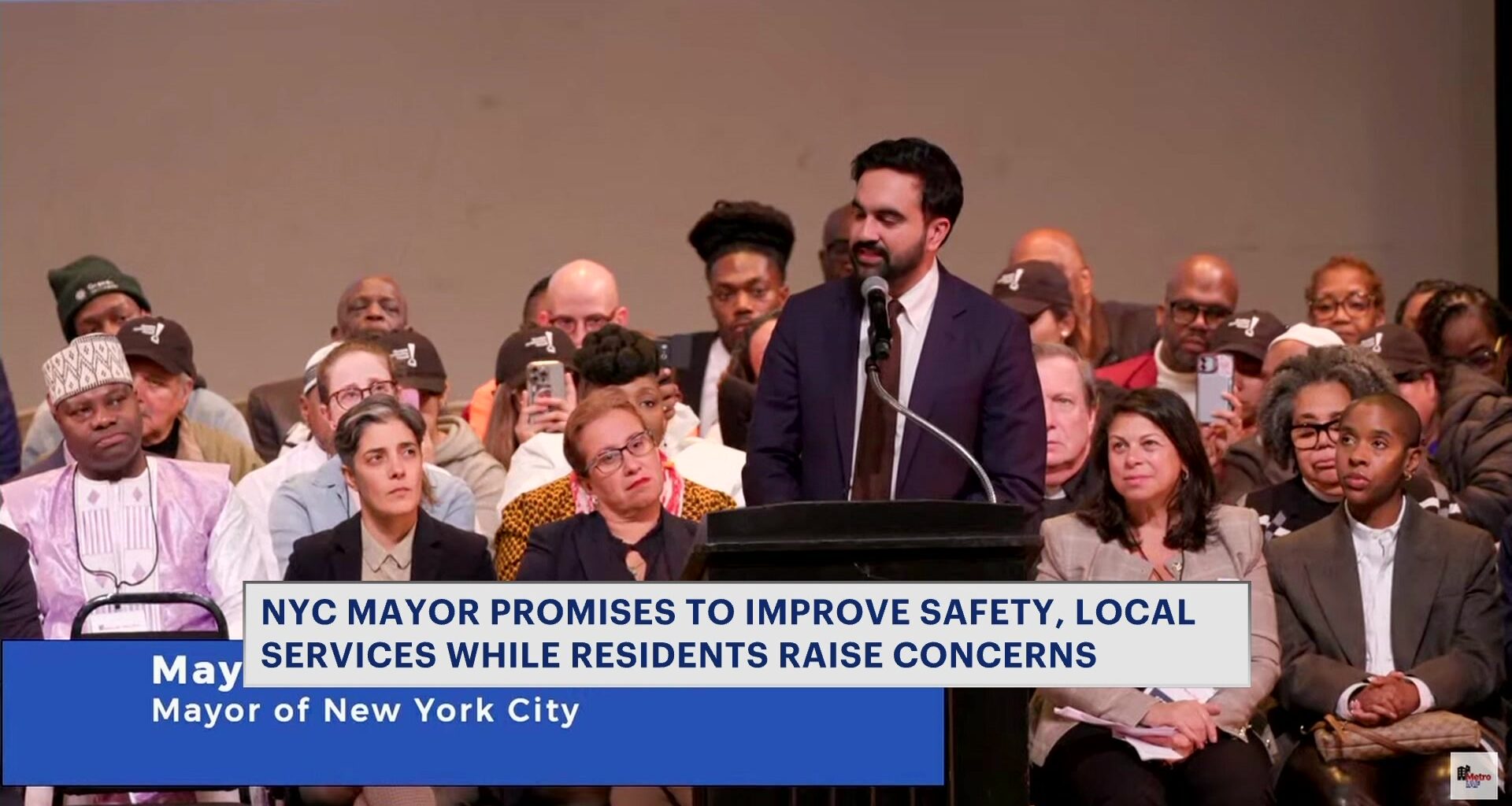 News 12 | Brooklyn | Mayor Mamdani Renews Housing Public Safety Pledges At Queens Assembly