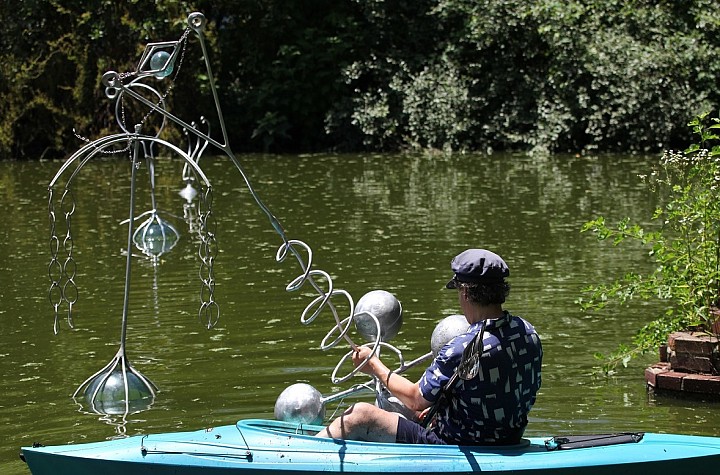 Serpentine Sibyls is a three-part installation by California-born artist Daniel Rothbart