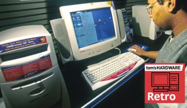 Scene from CompUSA a quarter century ago