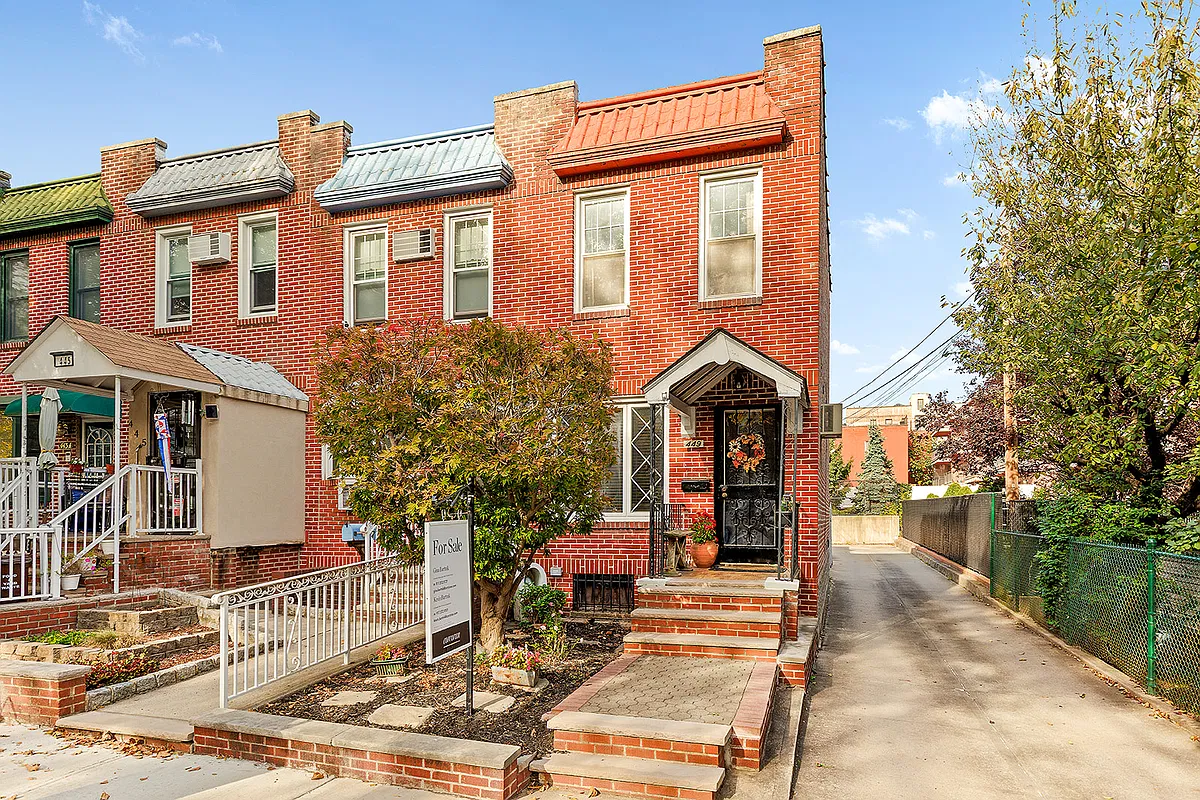 brick semi-detached house