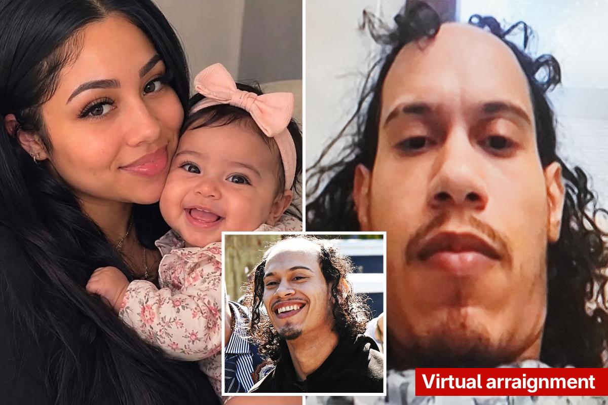 Man who allegedly threw girlfriend, baby from NYC balcony seen for first time in court
