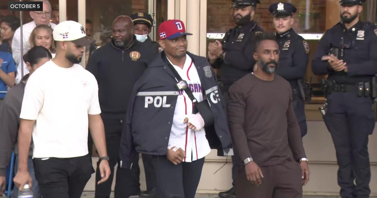 Watch Live: NYPD detective who stabbed in the Bronx speaks out