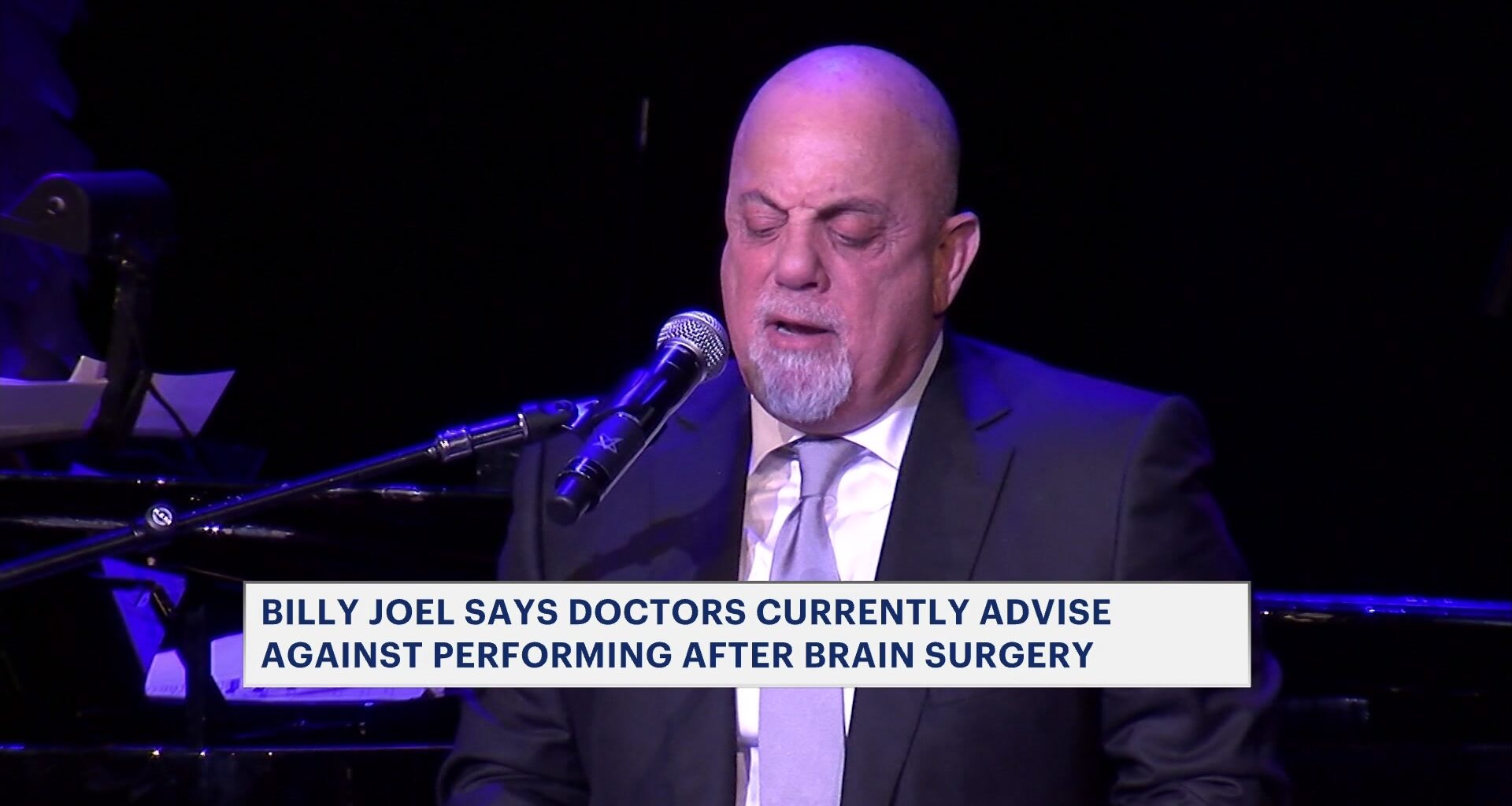 News 12 | Bronx | Billy Joel Says Doctors Advise Against Performing After Brain Surgery