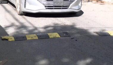 Brooklyn man installs DIY speed bumps to slow traffic on his street