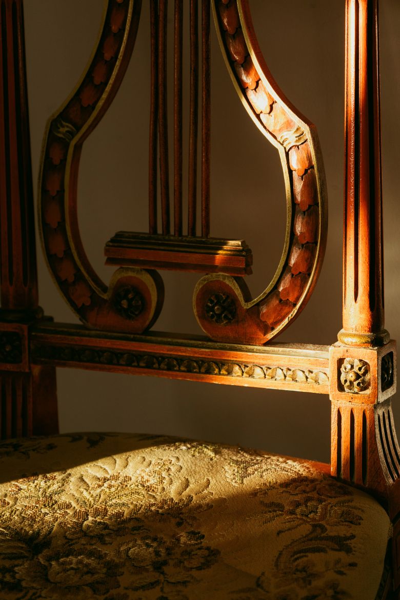 The couple have sourced furniture from local craftspeople and flea markets.