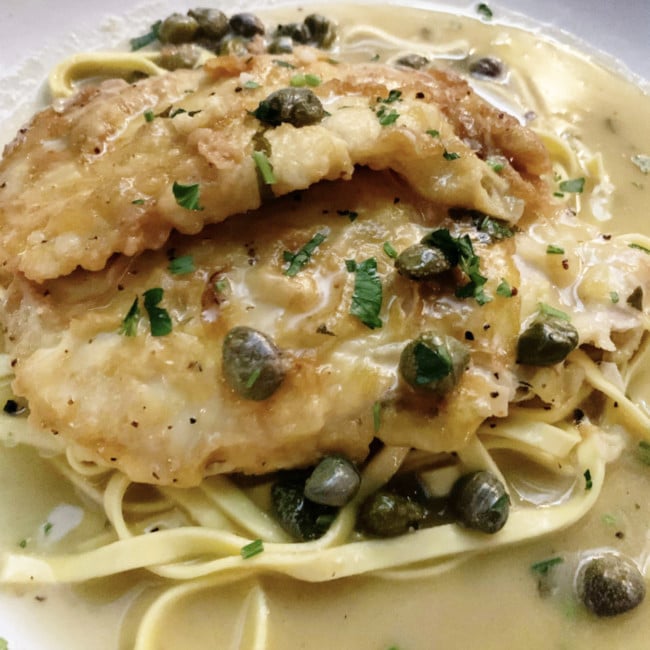 chicken picatta il tavolo hoboken