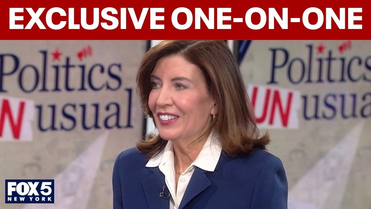 FULL: Gov. Hochul talks campaigning, democratic socialism