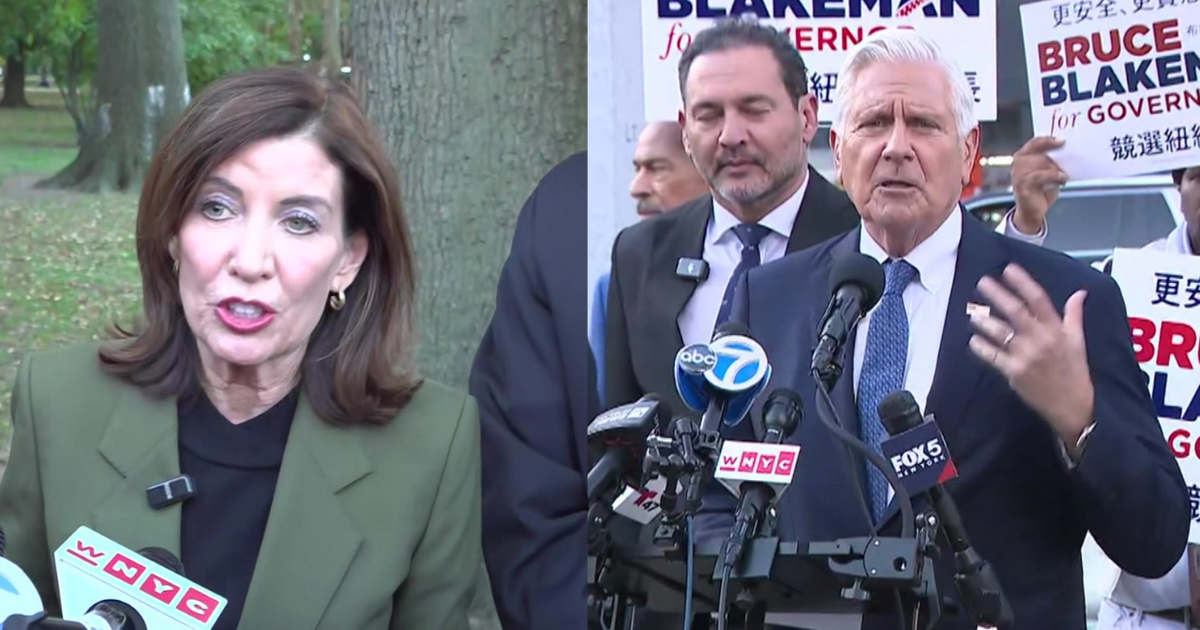 Hochul, Blakeman focus on affordability in campaign stops across New York City