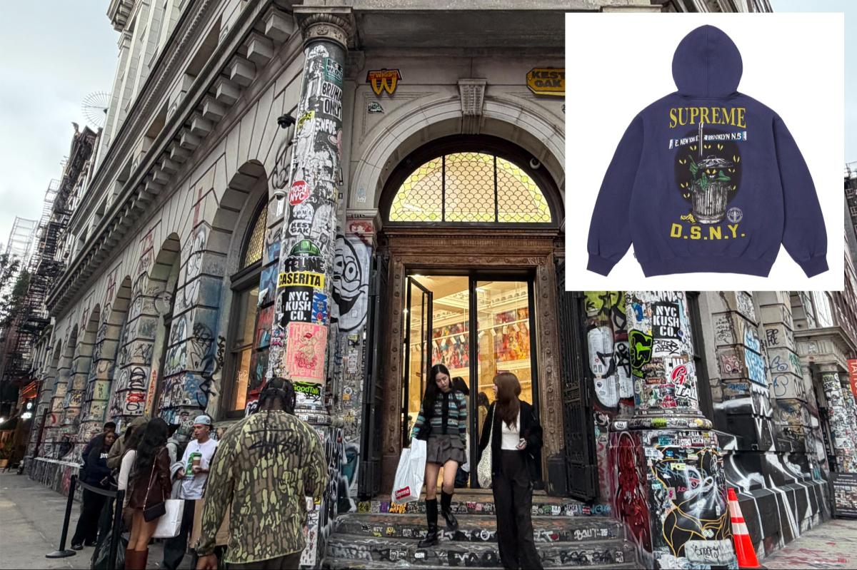 Trendy streetwear brand Supreme strikes NYC merchandise deal
