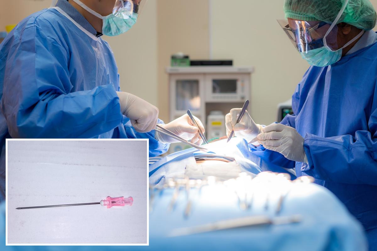 Mother claims Mount Sinai left needle inside her during C-section