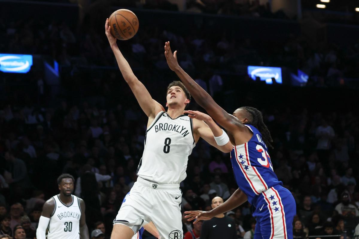 Egor Demin making Nets forget what they're missing in Mikel Brown Jr.