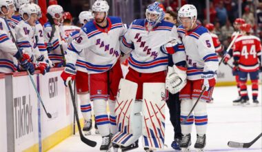 Igor Shesterkin out for season after scary injury in Rangers nightmare