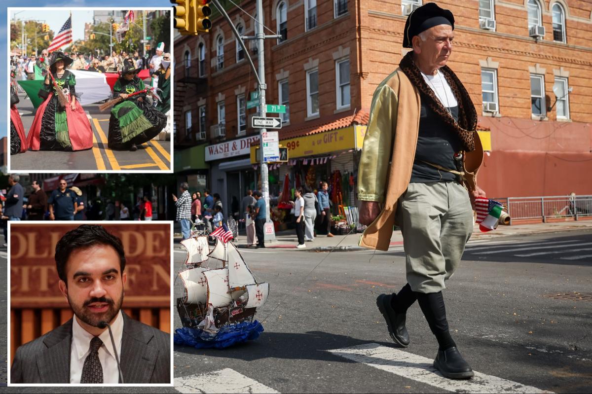 Mamdani snubs Brooklyn Columbus Day Parade, ghosts Queens organizers