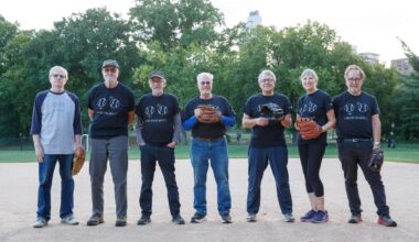 New York City's oldest softball team, swinging since 1982