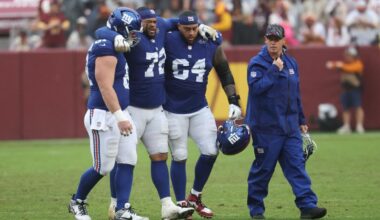 Giants get good injury news after midweek scares