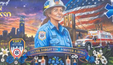 Mural honors Queens FDNY capt. brutally slain in random stabbing