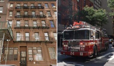Electrical fire in NYC Theater District apartment building kills 1, injures 1