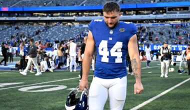 There was one part of Cam Skattebo's Giants punishment he wasn't prepared for
