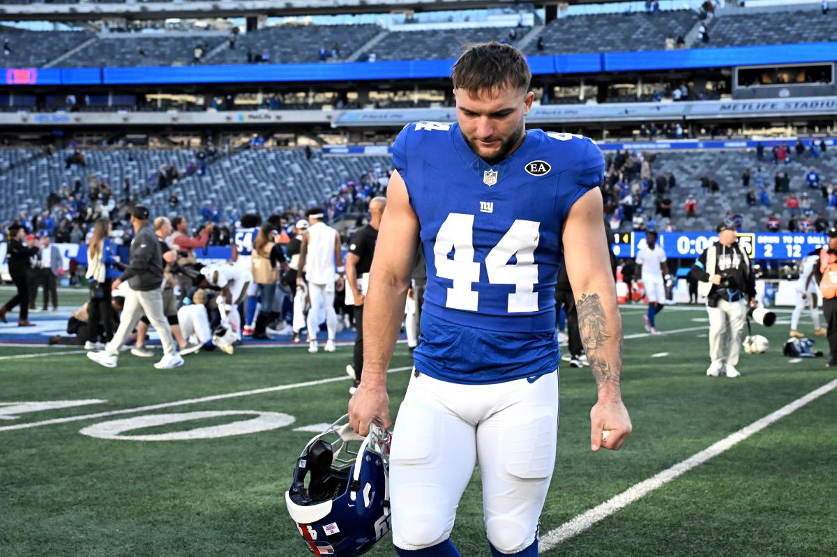 There was one part of Cam Skattebo's Giants punishment he wasn't prepared for