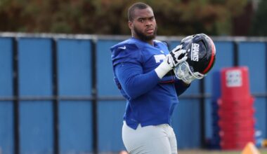 Eagles sign Giants bust Evan Neal to practice squad after Raiders release