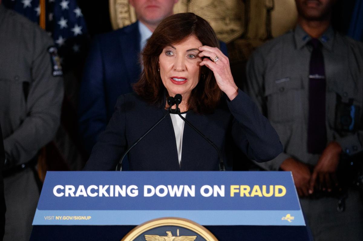 Hochul's claim of fighting fraud and lowering costs is a sad joke
