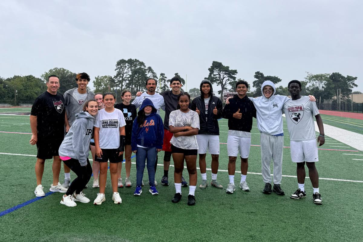 Queens College soccer coach Frank Vertullo bringing game to special needs kids