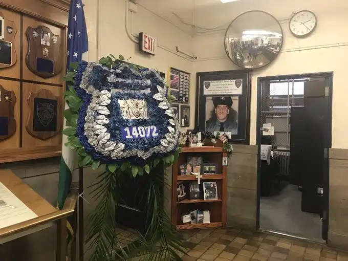 PBA President Patrick Henry applauded the DA's move. He is still assigned to the 103rd Precinct and draws inspiration from a tribute memorial to Byrne that remains in the lobby of the station house more than nearly four decades after his murder. 