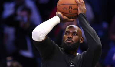 LeBron James has a strong start in his first game with the 76ers and expects things to get better :: WRAL.com