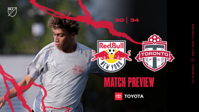 MATCH PREVIEW, pres. by Toyota: Red Bull New York Return to Sports Illustrated Stadium to Face Toronto FC on Pride Night