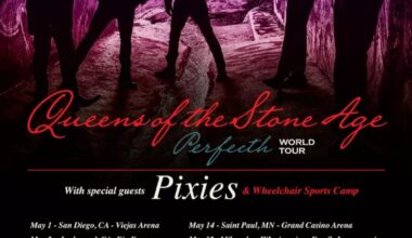 Queens Of The Stone Age Announce 2027 'Perfecth' Tour With Pixies And Wheelchair Sports Camp