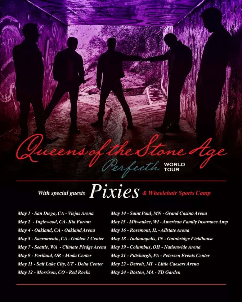 Queens Of The Stone Age Announce 2027 'Perfecth' Tour With Pixies And Wheelchair Sports Camp