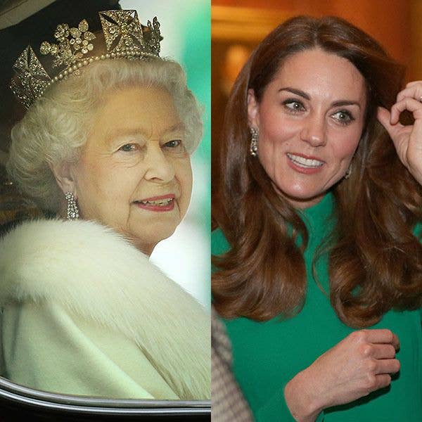 kate queen earrings