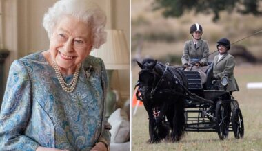 Lady Louise Windsor is the image of Queen Elizabeth II in poignant photo