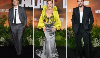 Netflix's 'East Of Eden' New York premiere red carpet: Florence Pugh, Christopher Abbott, more