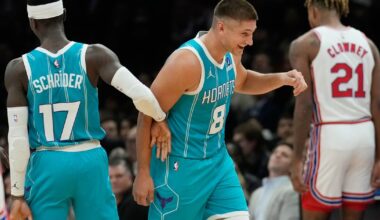 Naz Reid has 20 points and 11 rebounds in his Charlotte debut as the Hornets beat the Nets 110-103 :: WRAL.com