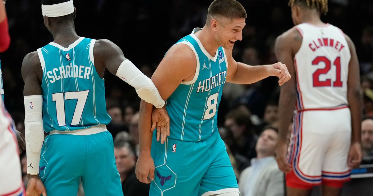 Naz Reid has 20 points and 11 rebounds in his Charlotte debut as the Hornets beat the Nets 110-103 :: WRAL.com