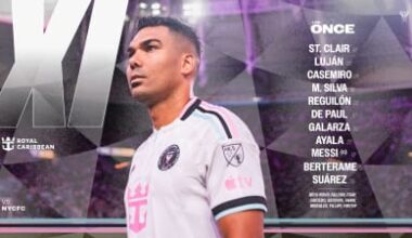 Starting XI: Inter Miami CF vs. New York City FC