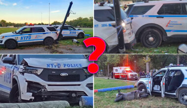 Demolition Derby: Cops Crash Their Squad Cars In A High-Speed Chase … In A Park!
