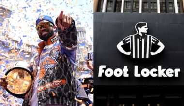Knicks, Foot Locker, New York Knicks, retail, shoes, sneakers, footwear, partnership, shoe store, sneaker store, NBA, champions
