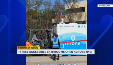 News 12 | Brooklyn | Touchless Public Bathrooms Roll Out Across Nyc Drawing Praise And Concern