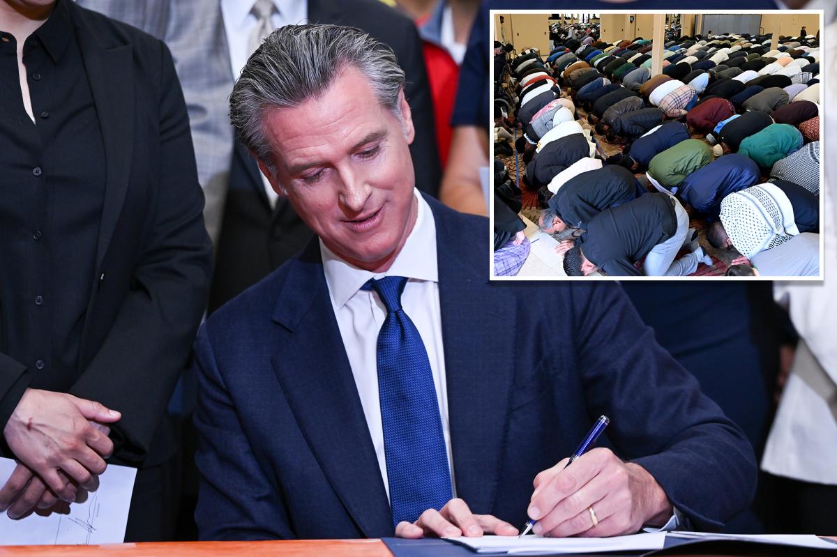 Gavin Newsom signs Eid al-Fitr and Eid al-Adha into law as new California state holidays