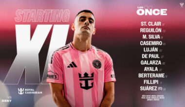 Starting XI: Red Bull New York vs. Inter Miami CF