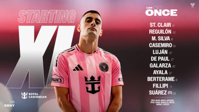 Starting XI: Red Bull New York vs. Inter Miami CF